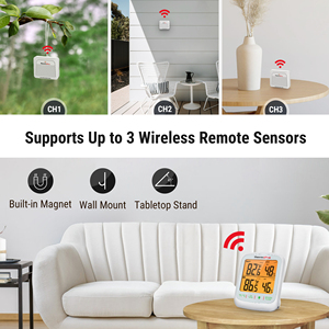 ThermoPro Nhiệt Kế Trong Nhà Ngoài Trời TP260B Phạm Vi Không Dây 1000ft/300M, Máy Đo Độ Ẩm Kỹ Thuật Số Chính Xác Chuyên Nghiệp - Product Image 6