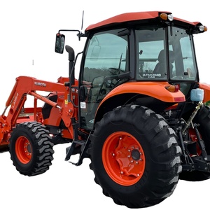 Tracteur agricole KUBOTA d'occasion 70HP 95HP 100HP 130HP tracteur à roues 4x4 - Product Image 3
