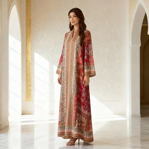 Robe Abaya de Luxe en Tissu de Haute Qualité pour Femmes Musulmanes, Confectionnée sur Mesure pour les Occasions Spéciales - Product Image 3