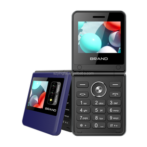 <span class=keywords><strong>Fancy</strong></span> lật điện thoại với màn hình kép 4G Bàn phím Dual Sim vỏ sò điện thoại không có SOS 4G di động điện thoại di động - Product Image 3