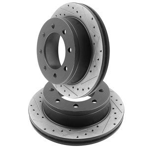 Disques de frein arrière en céramique de haute qualité du fabricant 12065127 8C2Z-2C026-B BD126466 PRT5841 pour Ford E450 - Product Image 3