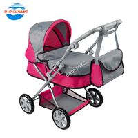 Poussette pour poupée en métal, best-seller 2023, jouets pour filles, poussette pour poupée pour enfants
