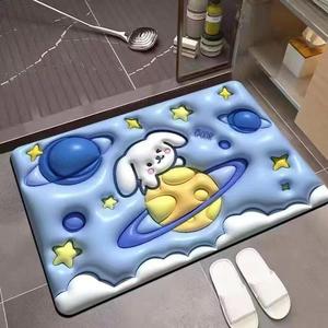 Tapis de sol d'entrée personnalisé avec logo, durable, antidérapant, absorbant l'eau, à profil bas, robuste, facile à nettoyer, tapis de porte antidérapant - Product Image 6