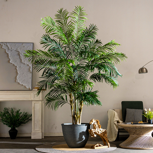 Palmera Artificial, Planta Artificial de Bambú, Planta Verde con Maceta <span class=keywords><strong>para</strong></span> Decoración Interior y <span class=keywords><strong>Exterior</strong></span> - Product Image 3