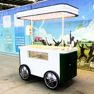 Camión de Comida Rápida Popular, Mini Food Truck, Carrito de Hot Dogs y Café - Product Image 1