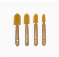 Kit de 4 outils de finition en silicone pour calfeutrage, spatules lisses pour joint de carrelage et mastic
