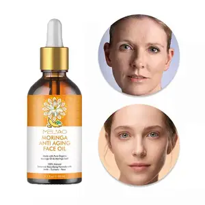 Organic Face Moisturizer Facial Serum Moringa Anti Aging Face Oil