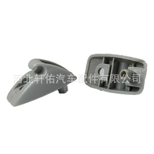 Sun <b>Visors</b> Support Bracket 191857559 For Vw <b>Car</b> Gray ABS Material - Product Image 1