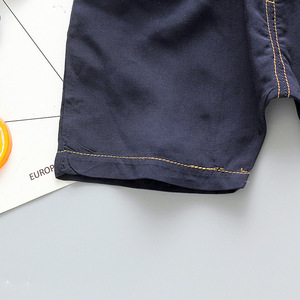 ชุดเสื้อผ้าแฟชั่นสำหรับเด็กผู้ชายชุดเสื้อกางเกงฮาเร็มแบบสั่งทำ - Product Image 3