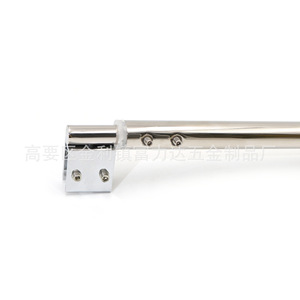 Stainless Steel Glass <b>Door</b> Slanted Pull Rod F 028 Minimalist Design Durable Shower <b>Door</b> Hardware Connector - Product Image 2