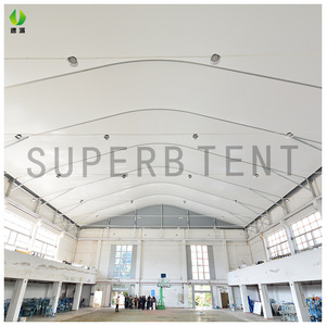 Aluminum Alloy <b>Canopy</b> Gymnasium Roof Portable Outdoor Storage <b>Tent</b> Large Size Industrial Design - Product Image 2