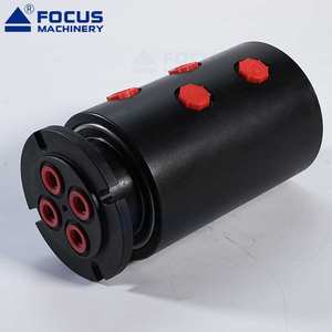 Raccords pivotants multi-circuits haute pression à 4 voies pour huile hydraulique et air - Product Image 2