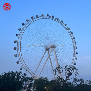 <span class=keywords><strong>Luna</strong></span> Attract <span class=keywords><strong>Park</strong></span>, Parque de Atracciones al Aire Libre, Equipo de Parque de Diversiones, Cabina de Lujo Grande, Noria Gigante de 50 m - Product Image 4