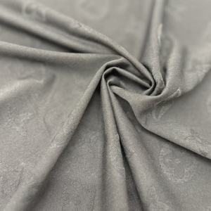 Da ôm mềm Jacquard Nhiều Màu bốn hoa cũ Tiền Phong Cách hàng đầu Áo khoác vải dệt kim - Product Image 2