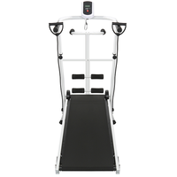 Caminadora Mecánica Manual para Interiores, Ajustable, Silenciosa, de Acero, Plegable y Multifuncional para Ejercicio en Casa, en Oferta