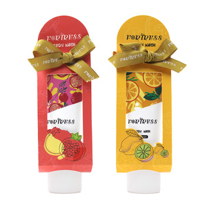 Gel Douche Parfum Pastèque Format Standard Portable Nettoyant Corporel Élimine les Impuretés Hydratant Éclaircissant Rafraîchissant Prix Économique Karité - Product Image 3