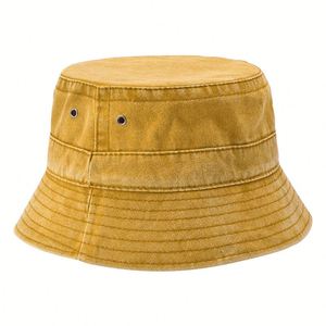 Custom Color <b>Bucket</b> <b>Hat</b> Custom Print <b>Reversible</b> Foldable Big Brim <b>Bucket</b> <b>Hat</b> Sunproof Plain Cotton <b>Bucket</b> <b>Hat</b> - Product Image 2