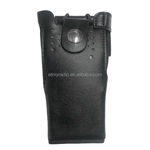 กระเป๋าหนังแข็งสำหรับวิทยุสื่อสาร GP328 GP340 MTX960 PRO5150 HT750 - Product Image 1