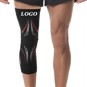 Manchons de compression allongés pour genoux et mollets, pour le basketball, le football et le cyclisme, pour hommes et femmes - Product Image 1