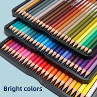 Crayons de couleur Tinbox PS-2072, 72 couleurs, corps hexagonal, à base d'huile, pour le dessin et la peinture - Fournisseur d'usine chinois