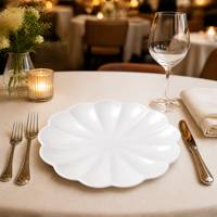 Assiette en mélamine sans produits chimiques toxiques, sans danger pour les aliments, incassable, qualité certifiée pour les hôtels, restaurants, traiteurs, vente en gros