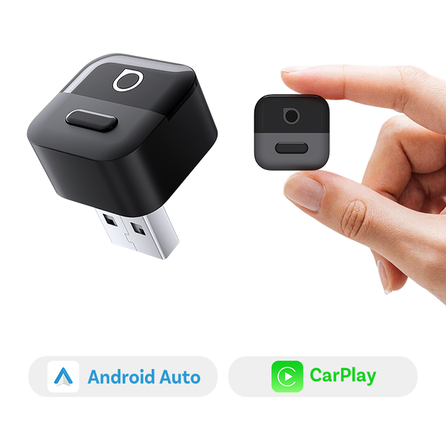 Ottocast Wireless 2in1 Carplay Android Auto Adapter USB Dongle Universal for Most Cars Brand Agent Wholesale Supply
