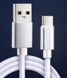 Cable USB Trenzado de Carga Rápida Tipo C a USB para Teléfono Móvil, Tableta, Cámara, Computadora - Product Image 3