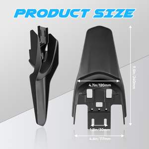 Guardabarros Trasero para Motocicleta, Protector de Guardabarros Compatible con Motocicletas Todoterreno Light S X X160 X260 - Product Image 6