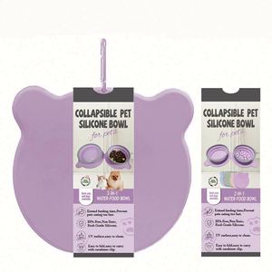 Comedero Lento Portátil para Perros - Tazón Plegable de Silicona de Grado Alimenticio para una Alimentación Personalizada de Mascotas - Product Image 2