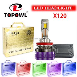 Bombilla <span class=keywords><strong>LED</strong></span> para Faros Delanteros de Coche, 240W, 22000LM, 12V, CSP, H4, <span class=keywords><strong>H7</strong></span>, H11, H13, 9004, 9005, 9006, Can Bus, Plug and Play - Product Image 4