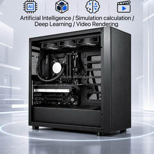 เวิร์กสเตชันการ์ดจอระบายความร้อนด้วยน้ำ R9 9950X+192G D5+RTX4090 48G * 1 หรือ 2 พร้อมคอมพิวเตอร์โฮสต์ 1T สำหรับ AI RTX4090-48G ในตัว - Product Image 6