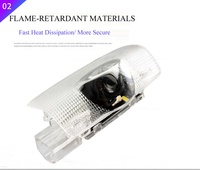 Luces de Proyección LED HD con Logotipo Personalizado, Luces de Bienvenida Inalámbricas para Puerta, Efecto de Sombra Fantasma, Precio de Fábrica, 12V, Nuevo para Toyota Camry Crown