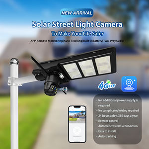 4MP Ubox açık su geçirmez CCTV güvenlik kamera LED 4G güneş sokak işık gece görüş için gözetim için güneş sokak - Product Image 3