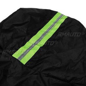 Funda Completa para Auto 190T Impermeable Universal para SUV, Cubierta Antinieve, Protección UV, Antipolvo, Negra con Banda Reflectante - Product Image 3