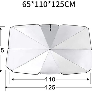 4.2m Automatic Folding Car Roof <b>Umbrella</b> Store Function Windshield Portable Sun Shade Cover Custom Logo Travel Agency Metal - Product Image 5