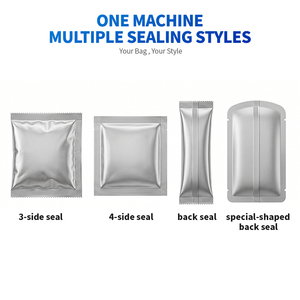 Machine d'emballage automatique de petits sachets pour poudre protéinée, thé au lait, granulés, avec scellage trois côtés, 30-60 sachets/min - Product Image 4