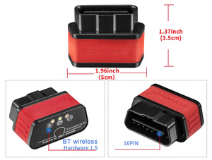 Konnwei – ELM327 Bluetooth <span class=keywords><strong>OBD2</strong></span> Scanner de Diagnostic de voiture V1.5 ELM LE 5.0 25K80 adaptateur <span class=keywords><strong>OBD2</strong></span> de voiture outils de véhicule - Product Image 4