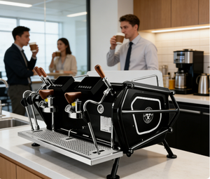 Máquina <span class=keywords><strong>de</strong></span> café espresso comercial profesional <span class=keywords><strong>de</strong></span> doble grupo con preinfusión, multibujereta, 6L 8L, precio económico - Product Image 2