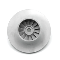 Custom Designed 2024-T3 Aluminum Impeller Harsh Environment Compressor Fan Spur Gear 2024-T3 Compressor Aluminum Impeller