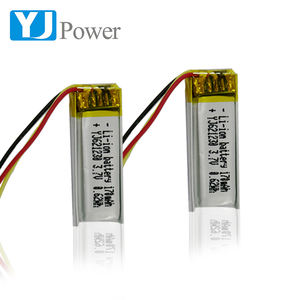 YJ 뜨거운 sele 리튬 폴리머 배터리 3.7V 621230 170mAh 충전식 폴리머 배터리 스마트 장치 - Product Image 2