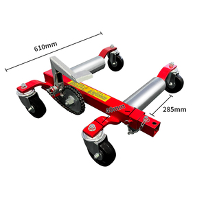 Meilleures ventes : Chariot de positionnement professionnel pour véhicules, avec roulettes et vérin de déplacement - Product Image 6