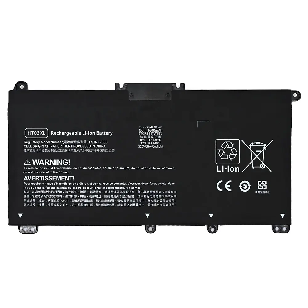 41.04Wh laptop battery HT03XL for HP laptop battery for HP Pavilion 15-CD HSTNN-LB7 LB7X TF03XL HT03XL laptop battery