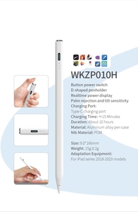 DH DHZP010H Vente en gros Usine Mini Stylet intelligent actif magnétique sensible à l'inclinaison, avec rejet de la paume, en aluminium, forme en D - Product Image 5