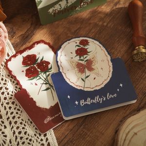 <span class=keywords><strong>Carte</strong></span> de voeux tridimensionnelle Rose avec sens rétro de la cérémonie pour les festivals, les anniversaires, la fête des mères, la <span class=keywords><strong>carte</strong></span> pliable - Product Image 3