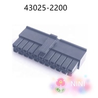 Biurlink — connecteurs de boîtier automobile, 4.2mm, pour fil molex, Mini Fit Jr 24 20 14 12 10 8 6 5 4 3 2 broches