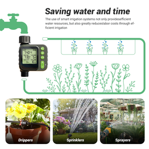 Commutateur RF 4 zones, vanne numérique Aqualin pour jardin, <span class=keywords><strong>pompe</strong></span> intelligente électrique pour bouteille <span class=keywords><strong>d</strong></span>'<span class=keywords><strong>arrosage</strong></span>, prises Tuya, minuteries, minuterie <span class=keywords><strong>d</strong></span>'<span class=keywords><strong>arrosage</strong></span> Zigbee - Product Image 5