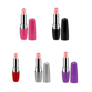 Süper güç 10 hızları şarj edilebilir seks oyuncakları ruj kurşun vibratör kadınlar için - Product Image 5