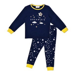 <span class=keywords><strong>Pyjama</strong></span> d'été personnalisé pour garçons, en coton, manches longues, ensemble de nuit noir, vietnamien, pour enfants, vente en gros - Product Image 3
