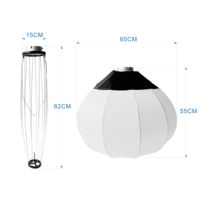 Vente en gros de boîtes à lumière pliables Godox personnalisées de 65 cm, accessoires d'éclairage pour flash, pour la photographie de produits et de portraits
