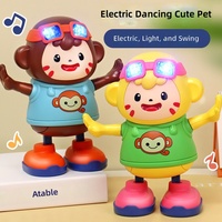 Jouet électrique pour bébés, pingouin éducatif qui chante, danse et s'illumine en se balançant